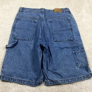 Y2K Timberland Jean Shorts Mens 38* Blue Denim Jorts VTG Streetwear Grunge